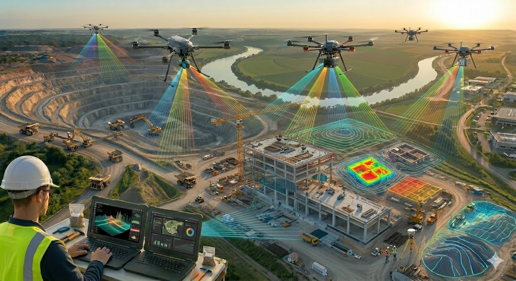 Drone Land Surveying and Cloud Analysis