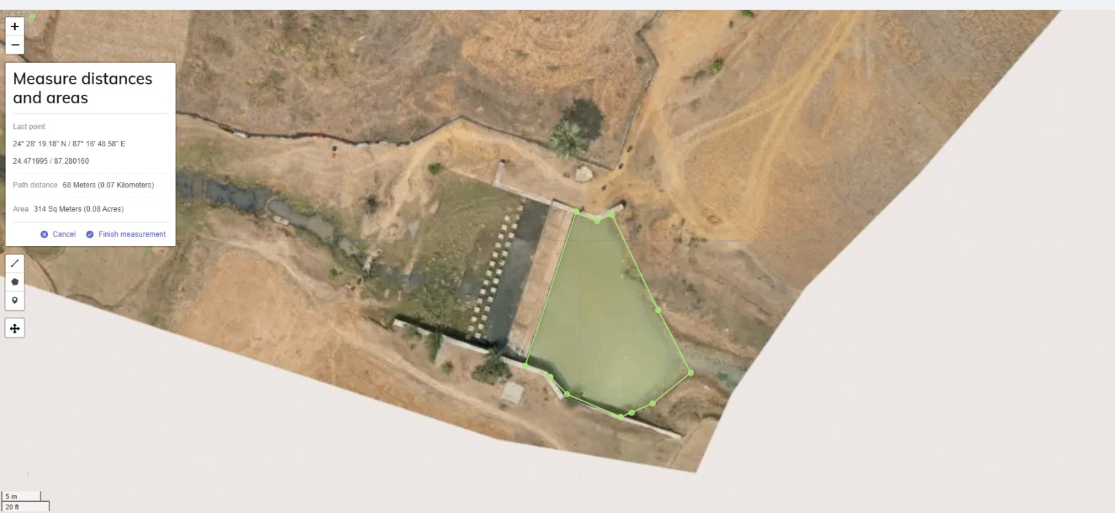 Area Measurement Tool